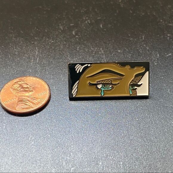 Crying Girl Enamel Pin/ Brooch - Picture 3 of 5